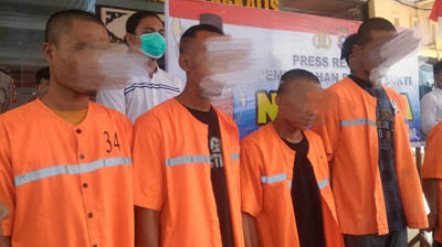 Satu dari Empat Pelaku 7 Kg Sabu Yang Diringkus Polisi Bengkalis, Bekerja di Kantor Desa Rupat